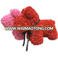 High Quality 35cm rose bear rose Teddy