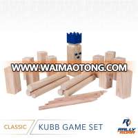 custom size Viking chess set kubb garden game swedish yard game chess game