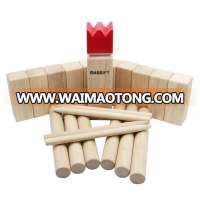 Custom wooden kubb original viking chess kubb game for sale