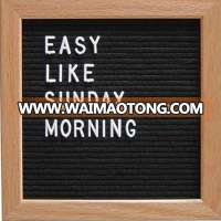 Felt Board oak Frame Changeable Felt Letter Board With 340 Letters and Various Stands